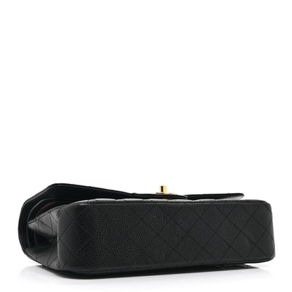 Chanel Caviar Quilted Medium Double Flap Black 4 of 10