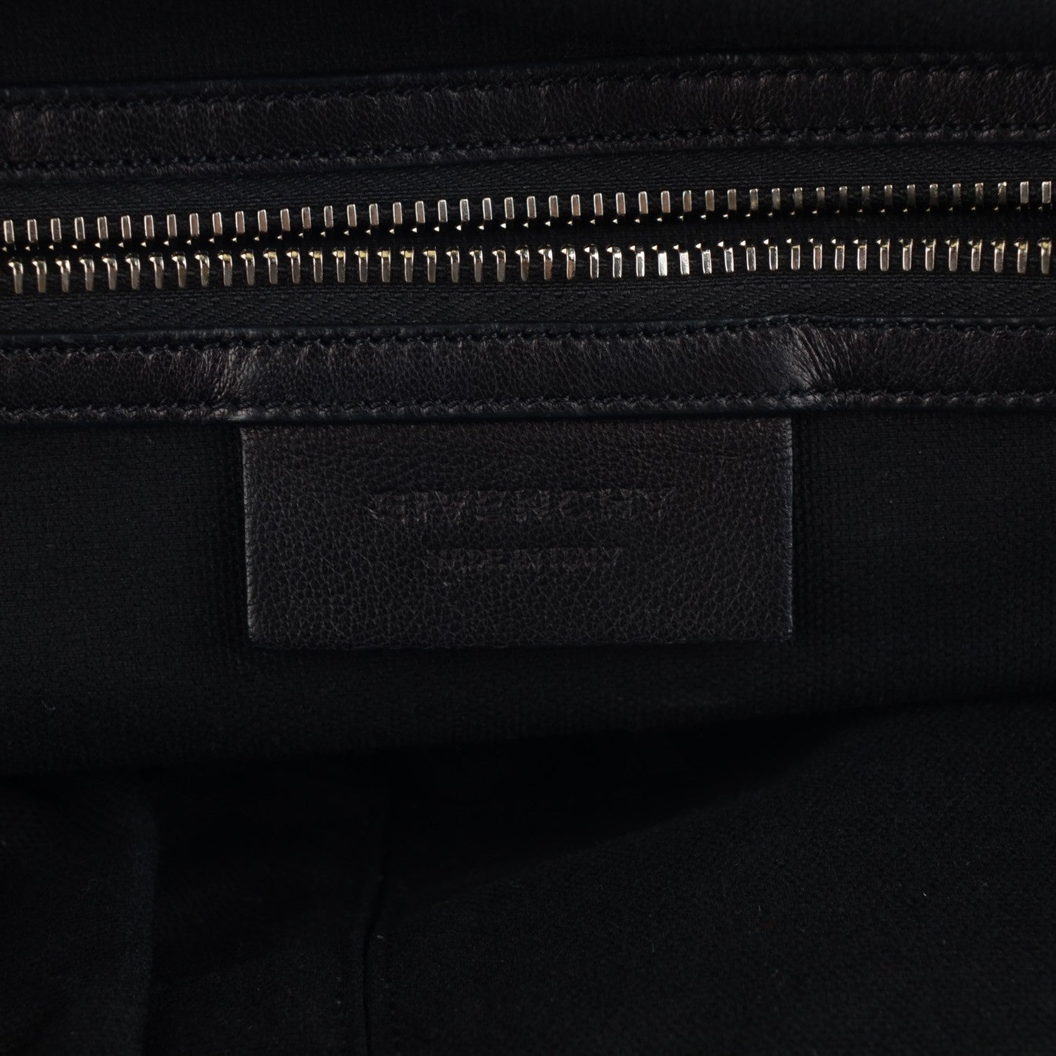 Givenchy Calfskin Crocodile Embossed Medium Nightingale Black 6 of 8