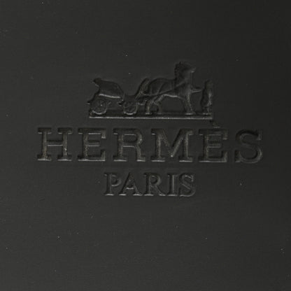Hermes Rubber Womens Egerie Sandals 40 Black 6 of 9