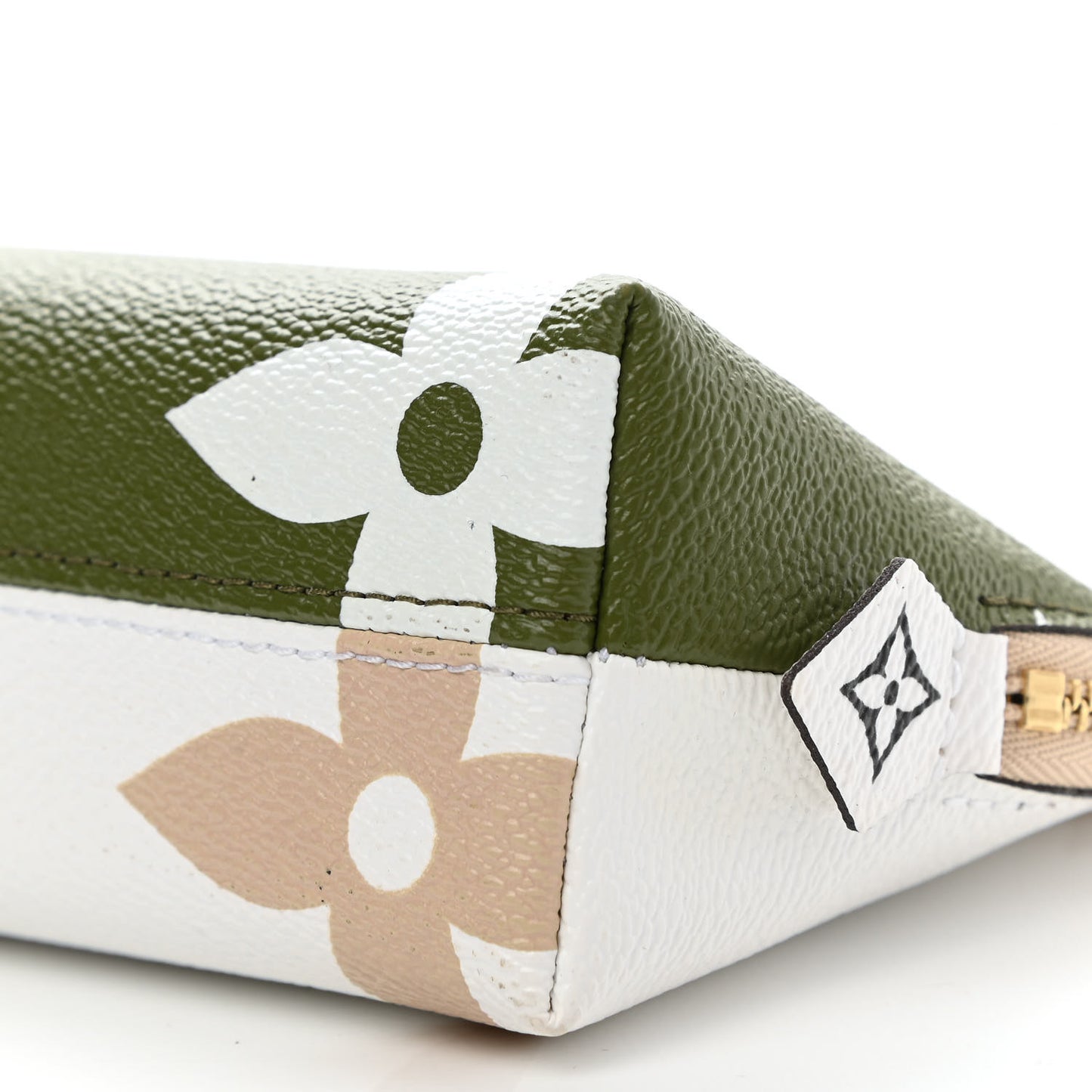 Monogram Giant Cosmetic Pouch Kaki