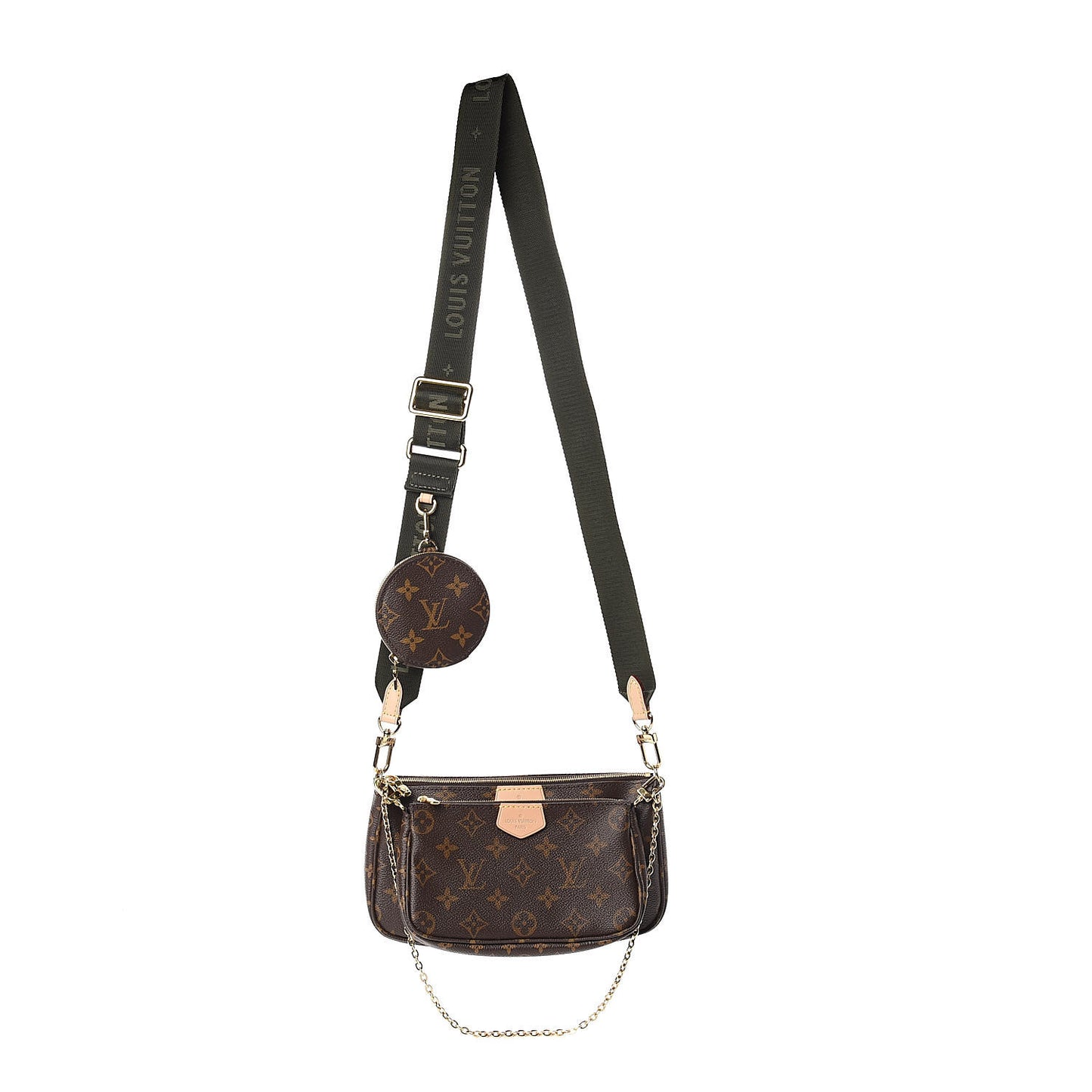 Monogram Multi Pochette Accessories Kaki