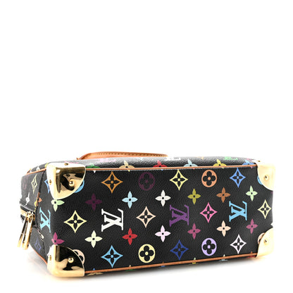 Louis Vuitton Monogram Multicolor Trouville Black 4 of 9
