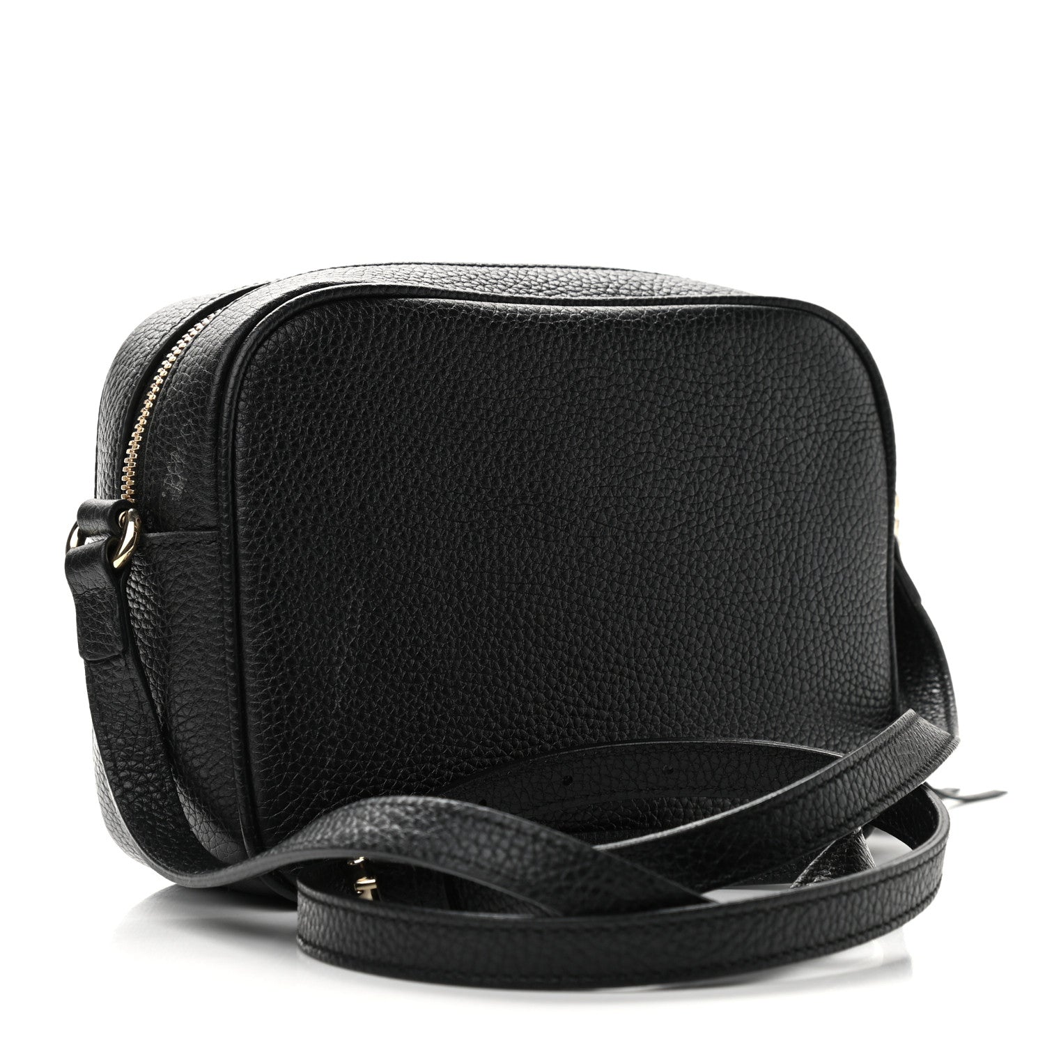 Gucci Pebbled Calfskin Small Soho Disco Bag Black 3 of 10