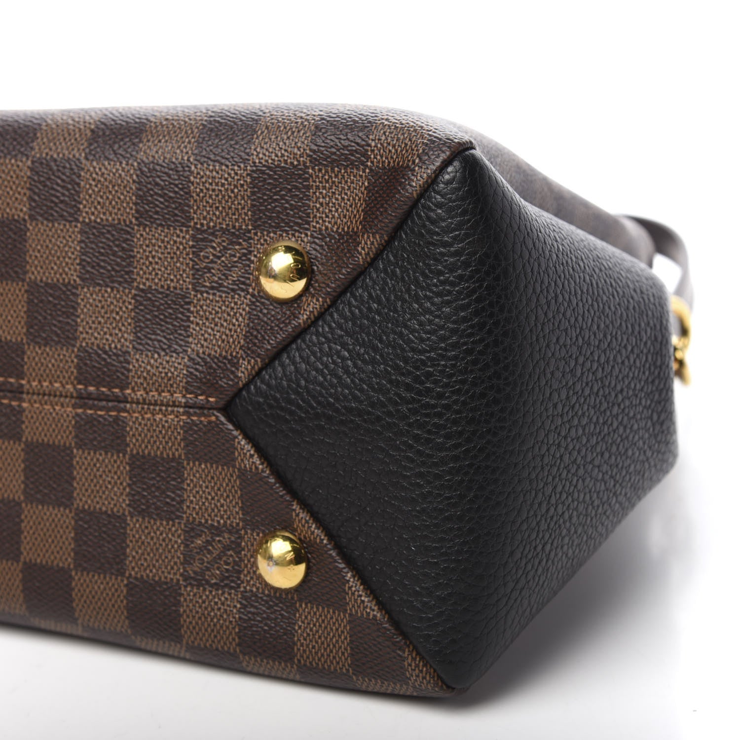 Louis Vuitton Damier Ebene Cuir Taurillon Brittany Black 7 of 9