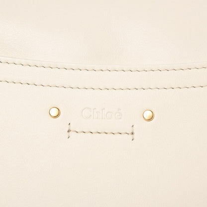 Chloe Calfskin Medium Roy Bag Natural White 8 of 10