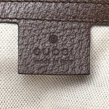 Gucci GG Supreme Monogram Calfskin Web Small Ophidia Day Backpack Beige Ebony New Acero 9 of 9