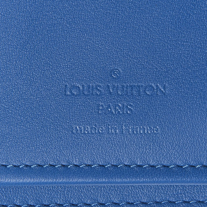 Louis Vuitton Damier Graphite Brazza Wallet Bleu Neon 6 of 7