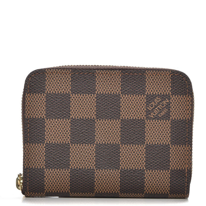Louis Vuitton Damier Ebene Zippy Coin Purse 1 of 7