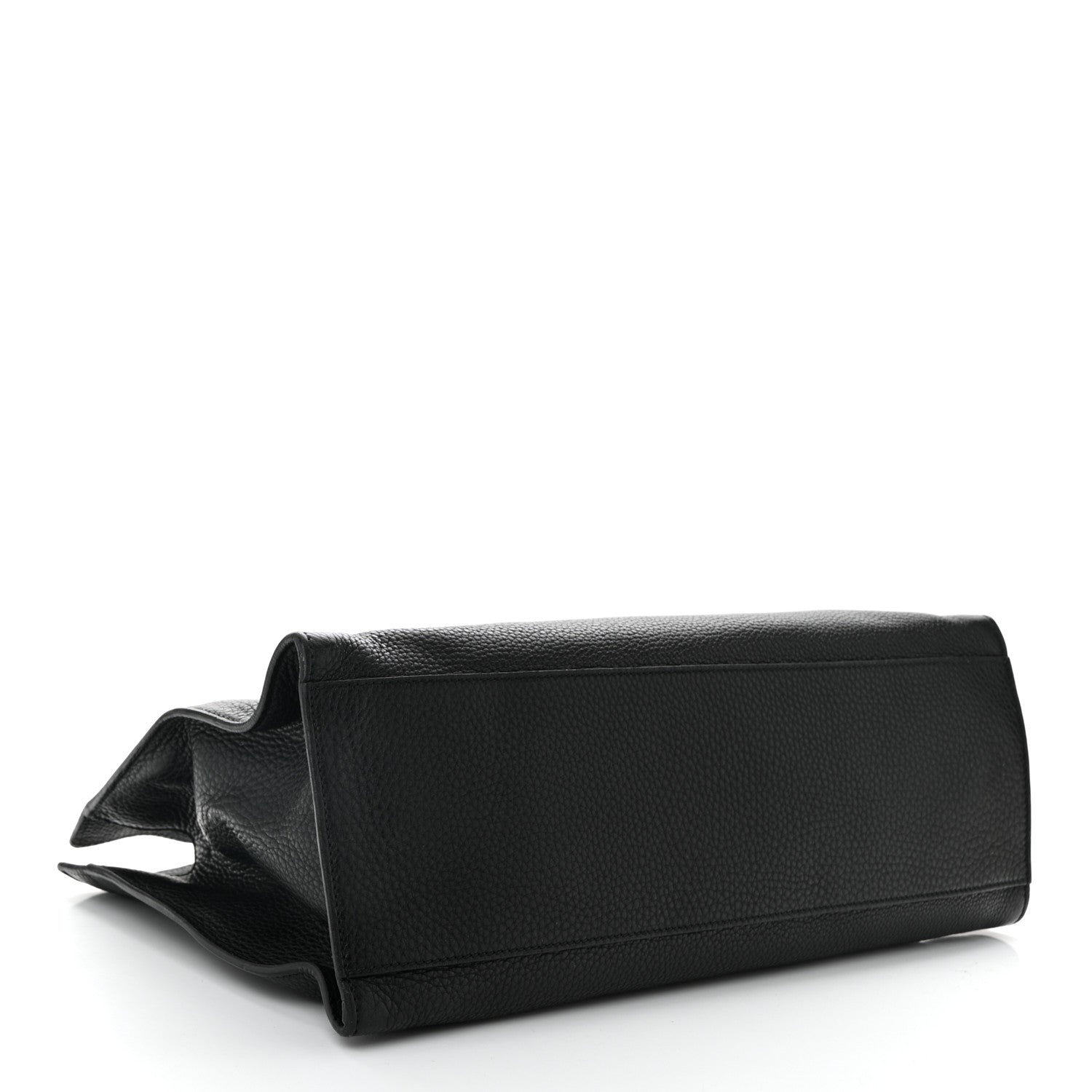 Gucci Calfskin Medium Bamboo Daily Shopper Black 4 of 10