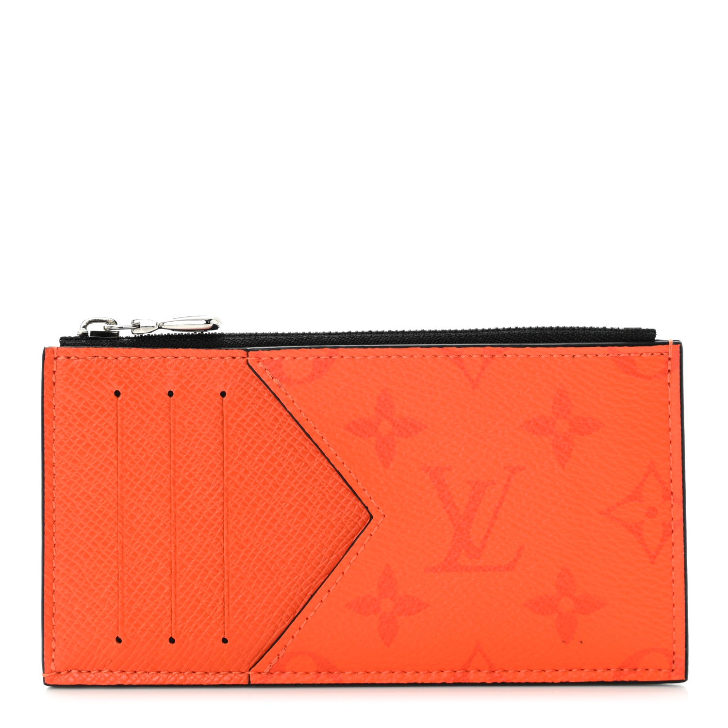 Louis Vuitton Taigarama Coin Card Holder Orange 1 of 7