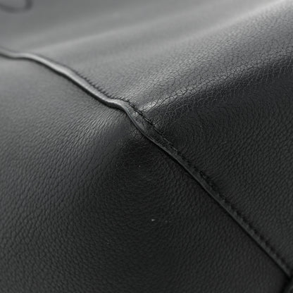 Louis Vuitton Calfskin Lockme Cabas Black 11 of 12