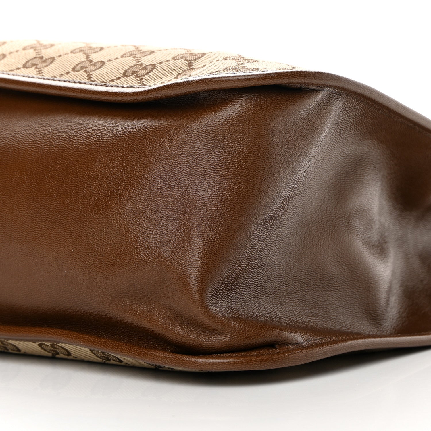 Gucci Monogram Horsebit 1955 Tote Bag Beige Brown Sugar 10 of 16