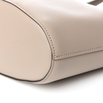 Chloe Smooth Grained Calfskin Small Aby Tote Motty Grey 10 of 11