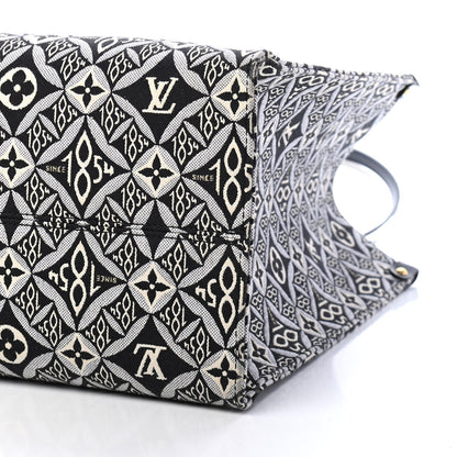 Louis Vuitton Jacquard Since 1854 Onthego GM Grey 9 of 9