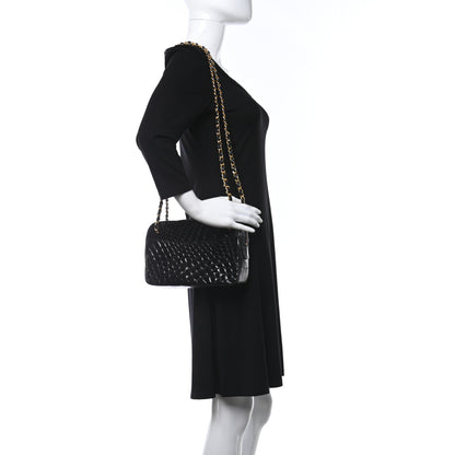Chanel Alligator Camera Case Black 2 of 14