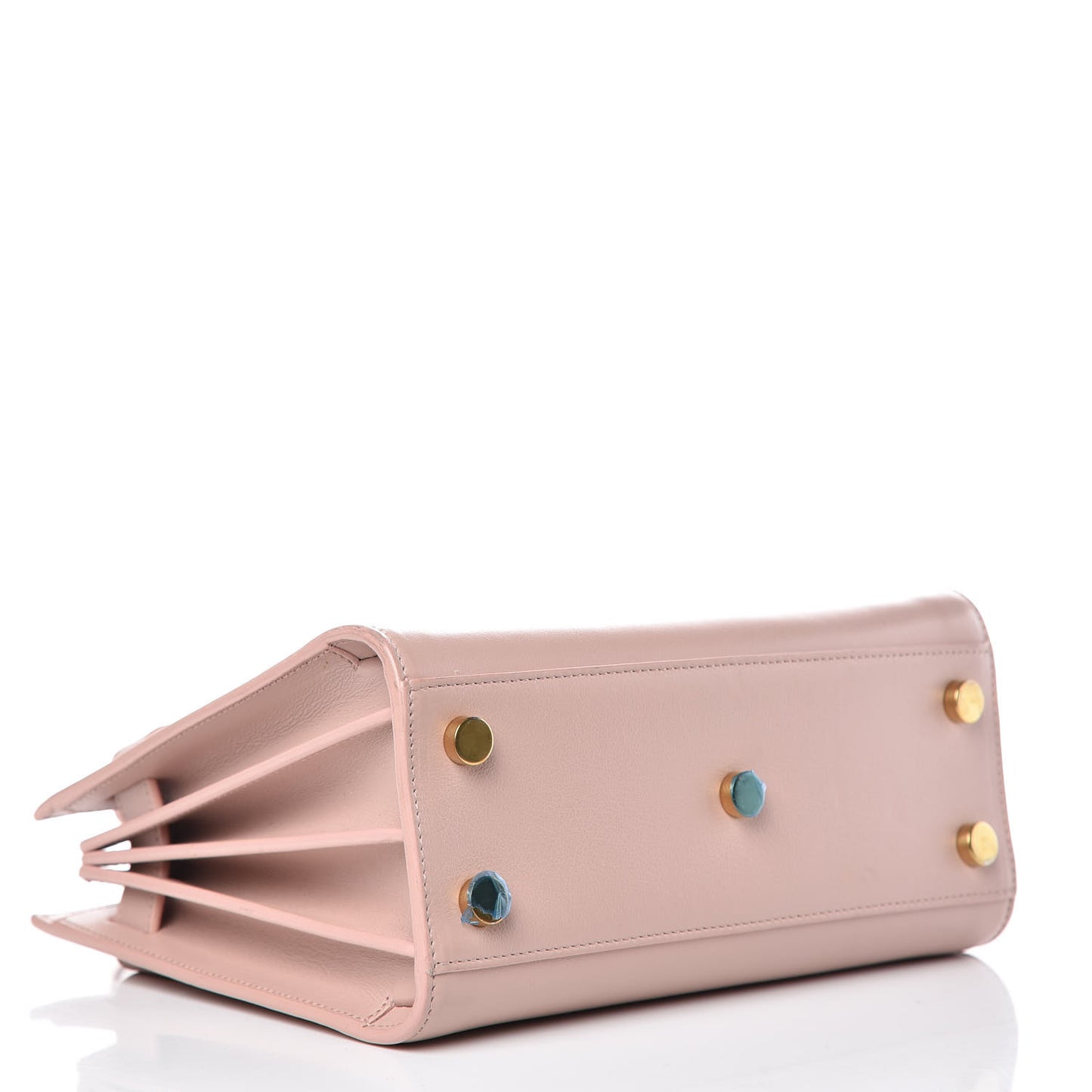 Calfskin Nano Sac De Jour Pale Pink