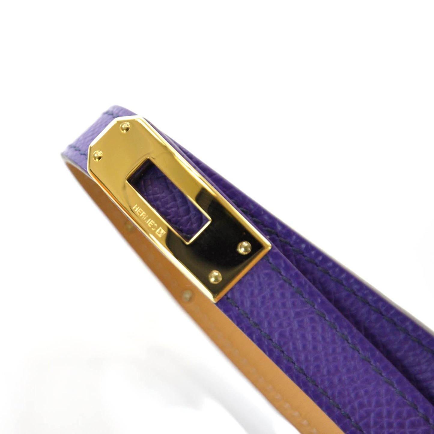 Epsom Kelly Double Tour Bracelet Crocus