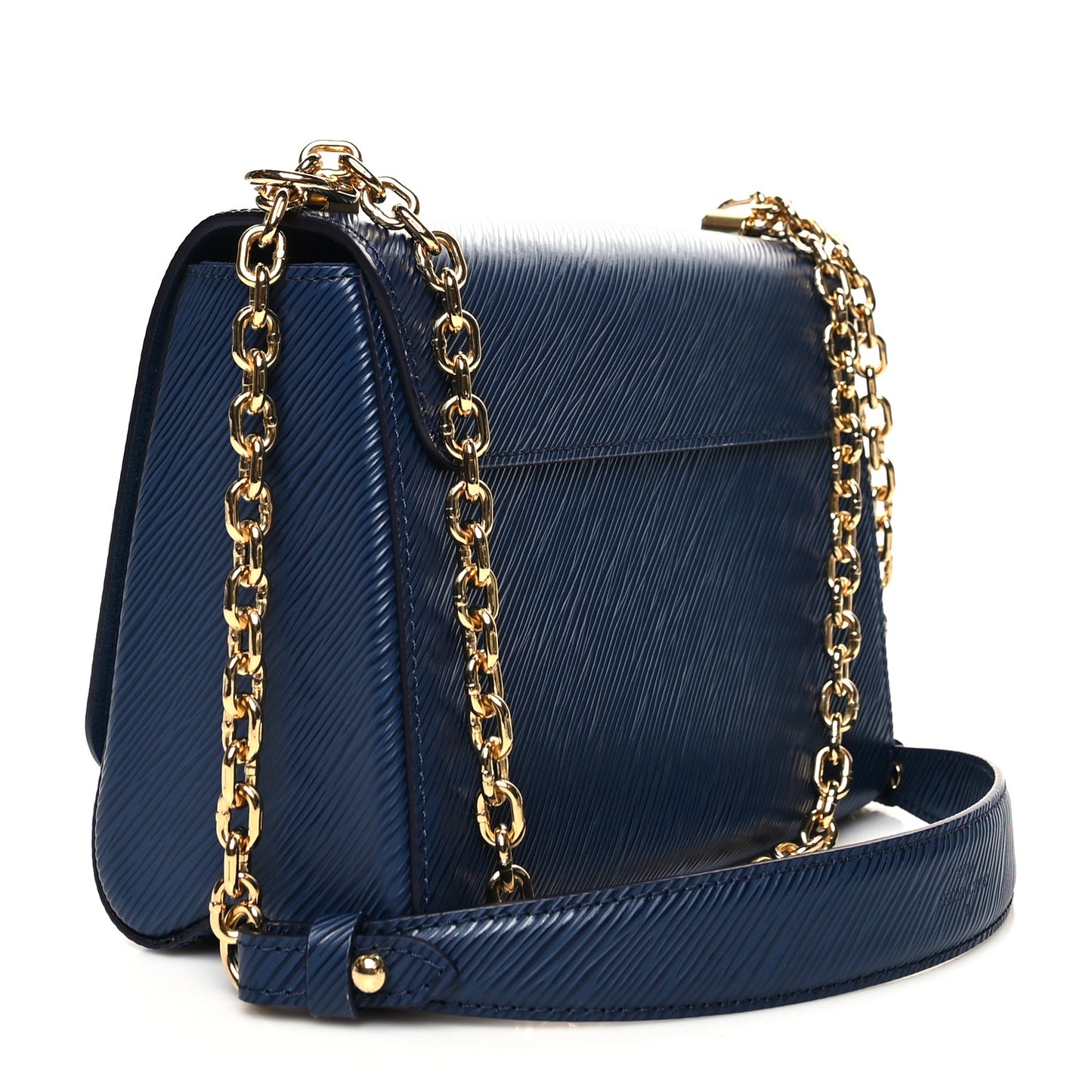 Epi Twist Shoulder Bag MM Indigo