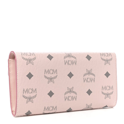 MCM Visetos Large Patricia Wallet On Chain Soft Pink 3 of 6