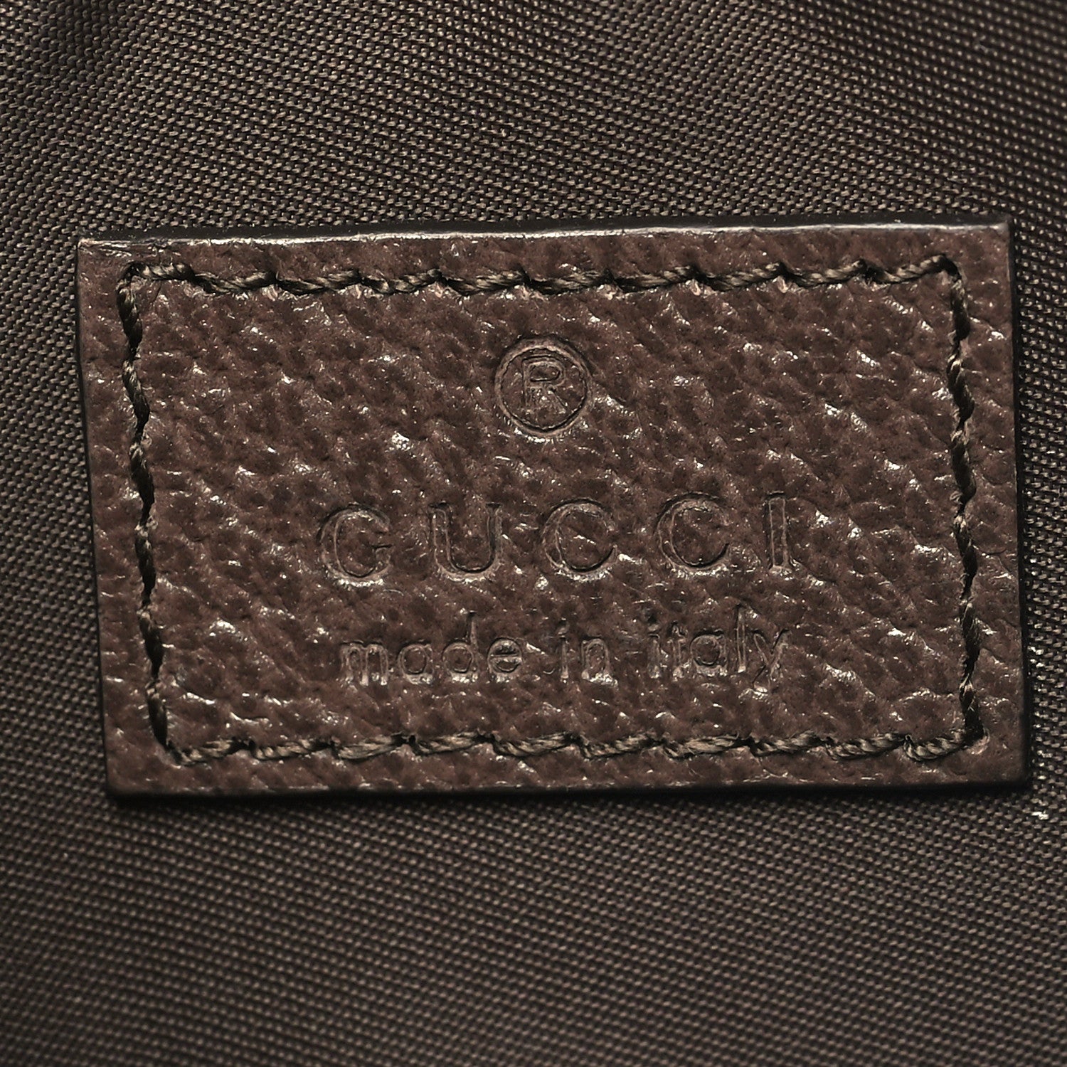 Gucci GG Supreme Monogram Textured Calfskin Web Medium Ophidia Cosmetic Case Beige Ebony New Acero 6 of 11