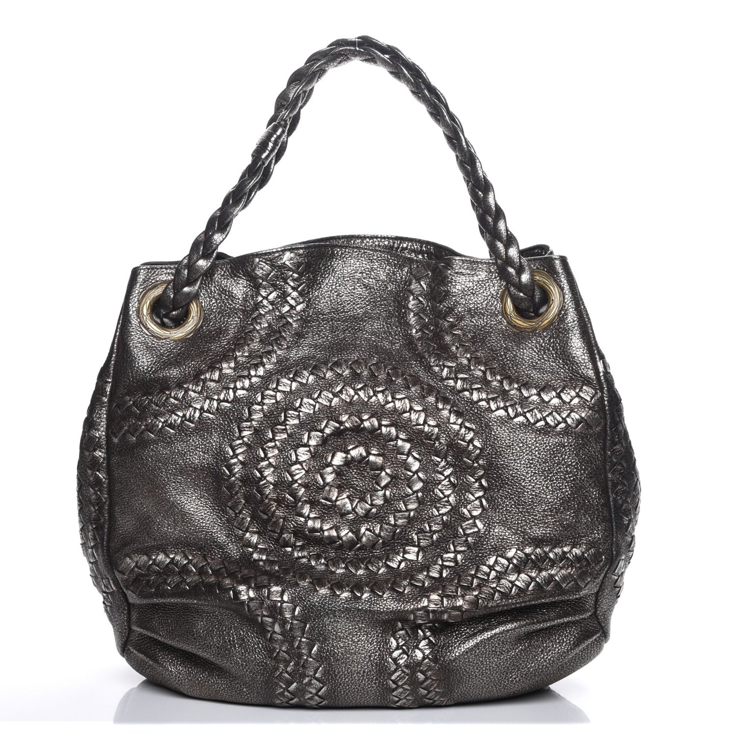 Metallic Cervo Illusion Hobo Bronze
