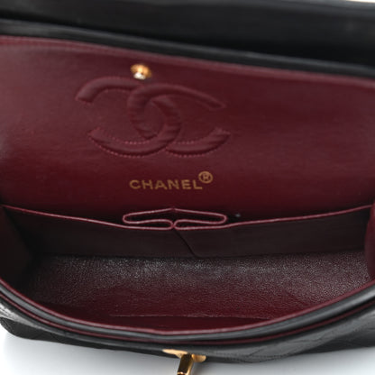 Chanel Lambskin Quilted Small Double Flap Black 4 of 17