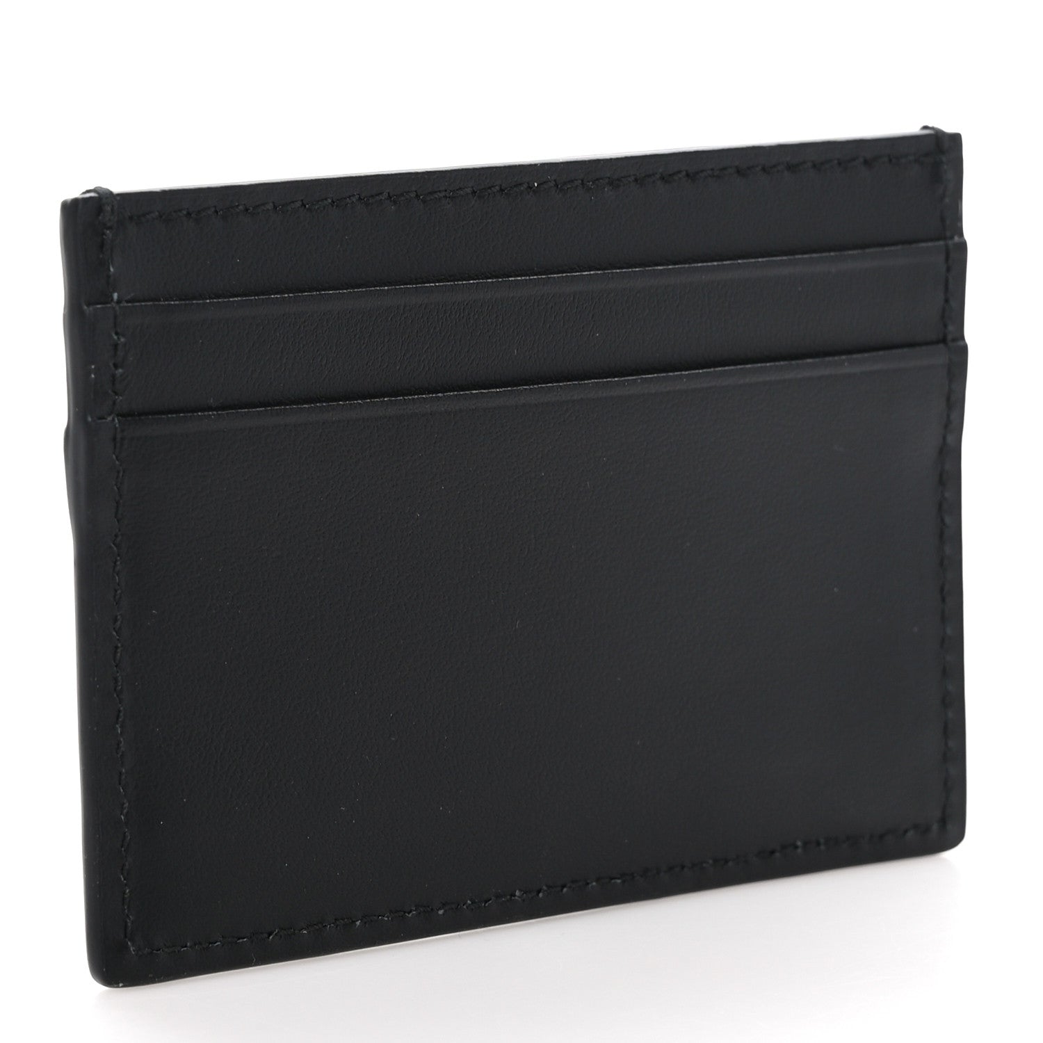 Gucci Plutone Calfskin Logo Card Holder Black 3 of 8