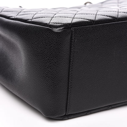 Chanel Caviar Quilted Grand Shopping Tote GST Black 8 of 10