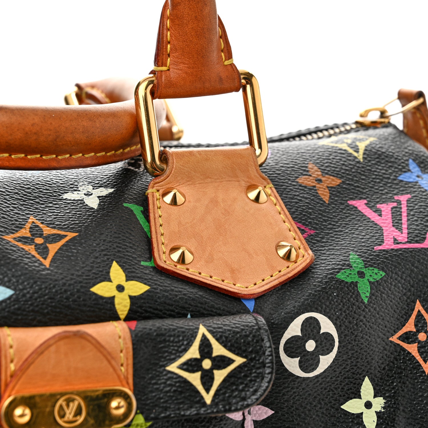 Louis Vuitton Monogram Multicolor Speedy 30 Black 11 of 12