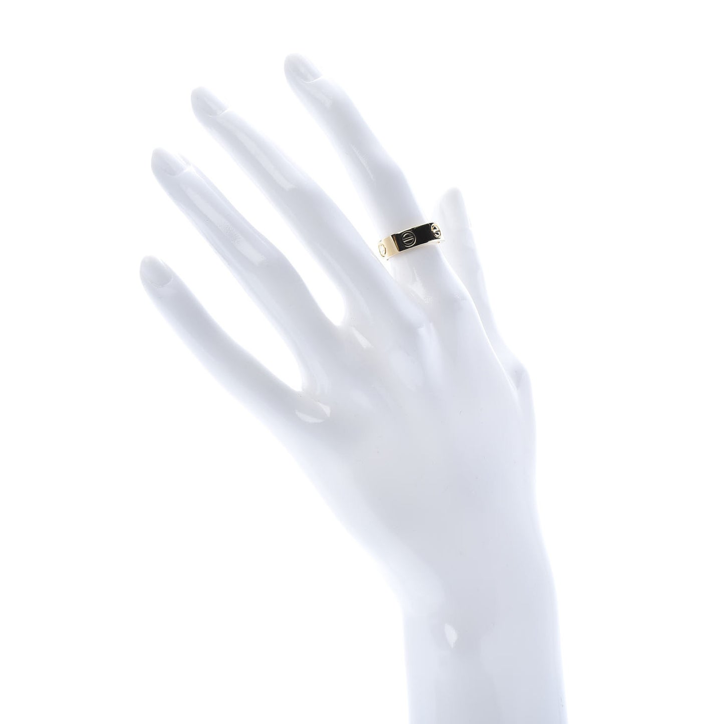 18K Yellow Gold 5.5mm LOVE Ring 49 4.75