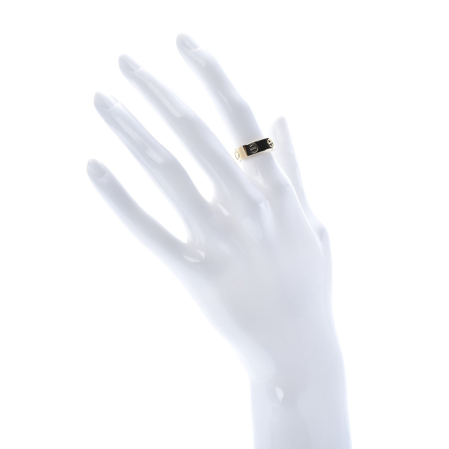 Cartier 18K Yellow Gold 5.5mm LOVE Ring 49 4.75 2 of 5
