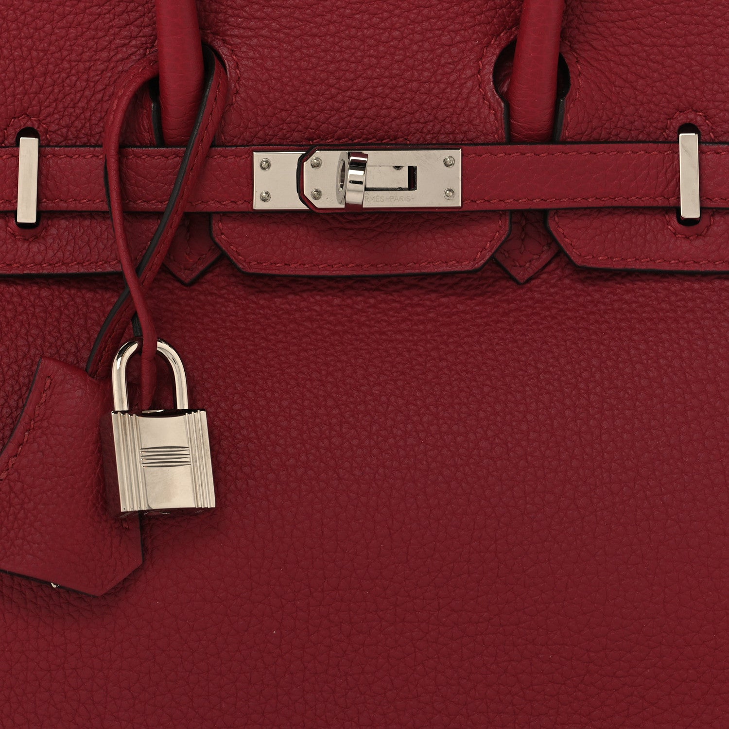 Hermes Togo Birkin 25 Rouge Grenat 8 of 13