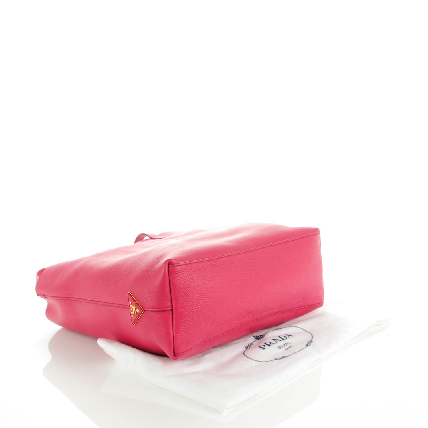 Prada Vitello Daino Tote Peonia 5 of 8