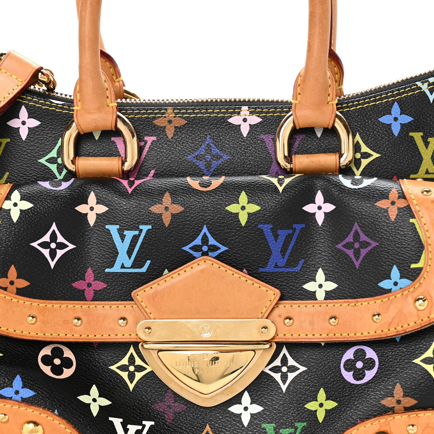 Monogram Multicolor Rita Black