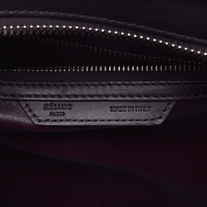 Celine Python Smooth Calfskin Mini Luggage Burgundy 7 of 16