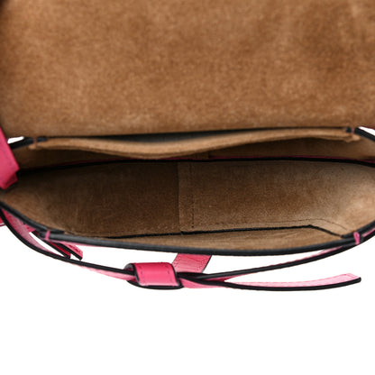 Loewe Grained Calfskin Mini Gate Crossbody Bag Wild Rose 5 of 7