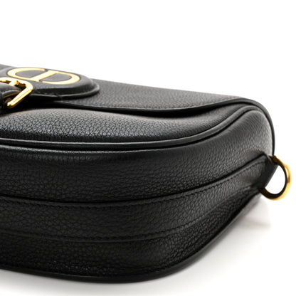 Christian Dior Grained Calfskin Medium Bobby Flap Black 9 of 10