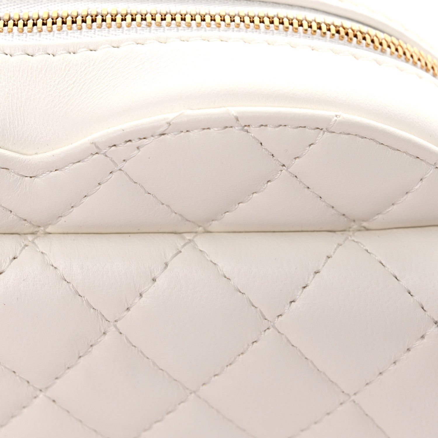Chanel Lambskin Quilted CC In Love Heart Bag White 12 of 13