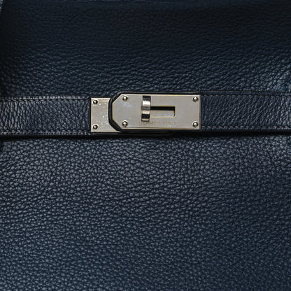 Hermes Taurillon Clemence Jypsiere 34 Bleu de Prusse 8 of 10