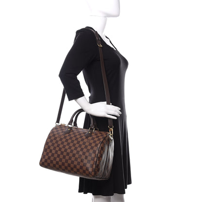 Louis Vuitton Damier Ebene Speedy Bandouliere 30 2 of 11