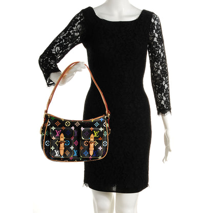 Louis Vuitton Monogram Multicolor Lodge PM Black 2 of 7