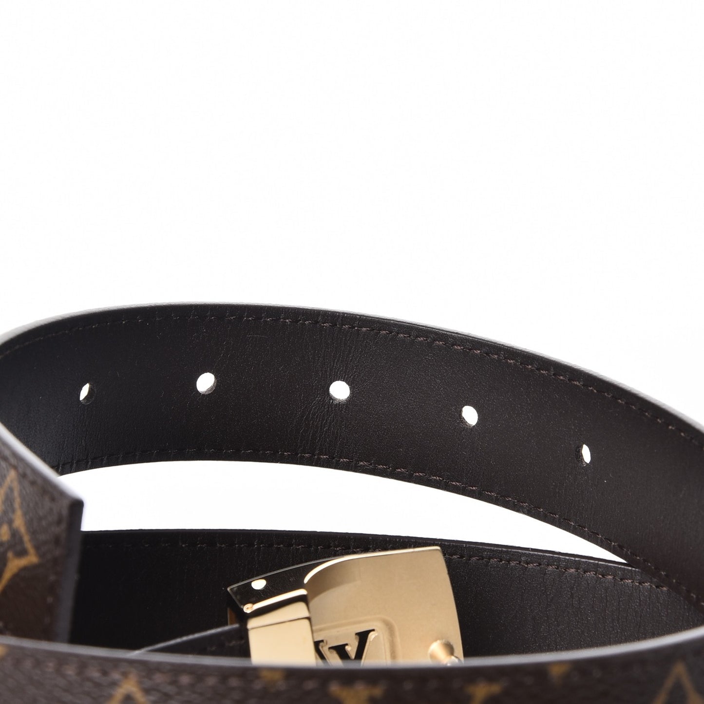 Monogram LV Cut Reversible Belt 110 44