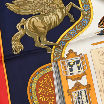 Hermes Silk Salzburg Scarf 90 4 of 6