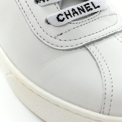 Chanel Calfskin CC Sneakers 36 White 11 of 11