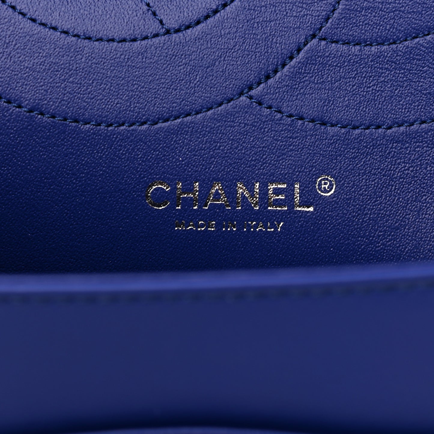 Patent Caviar Quilted 2.55 Reissue 227 Flap Royal Blue