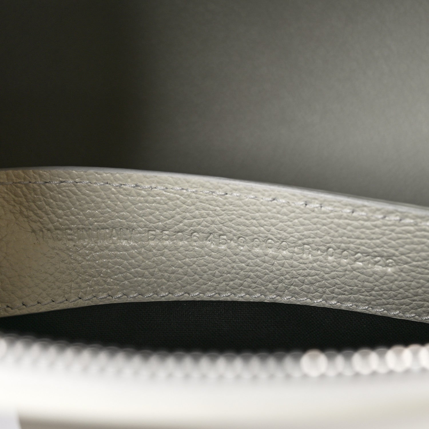 Balenciaga Signature Grained Calfskin Logo S Ville Top Handle Bag White Black 7 of 10