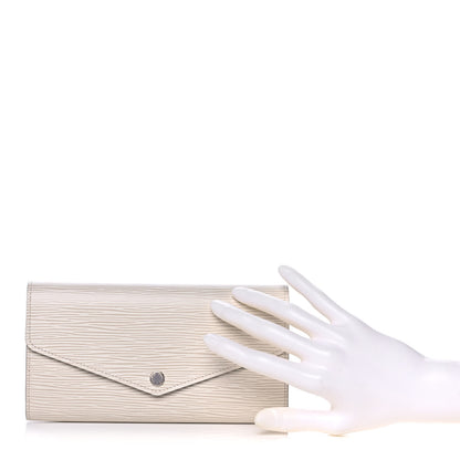 Louis Vuitton Epi Sarah Wallet NM Ivory 2 of 10