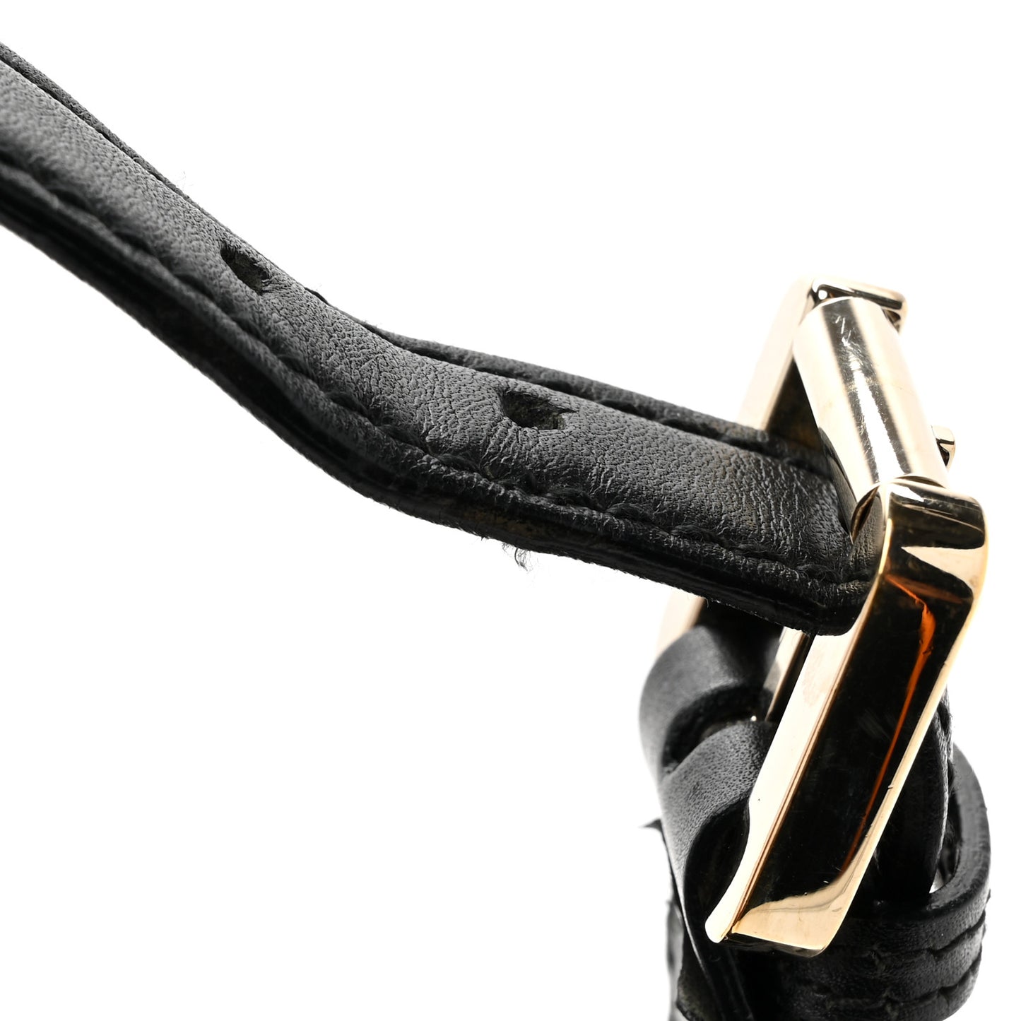 Guccissima Punch Hobo Black