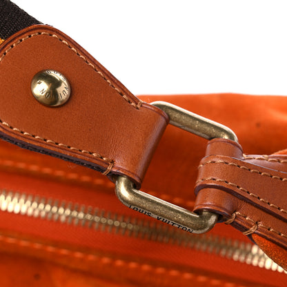 Louis Vuitton Suede Mahina Onatah GM Orange 10 of 11
