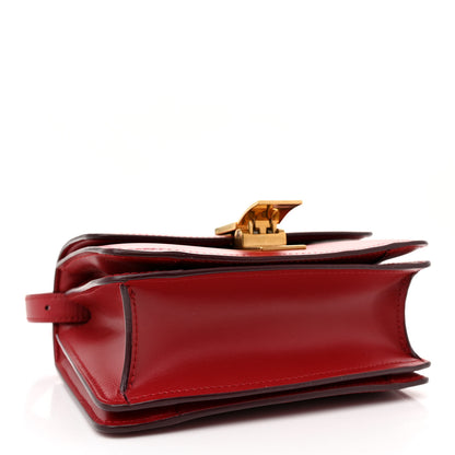 Celine Box Calfskin Small Classic Box Flap Bag Red 4 of 11